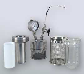 miniclave mit austauschbaren Reaktoren - setzen Sie Glas, Stahl oder PTFE-Inliner ein